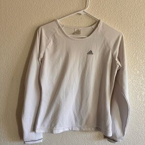 Adidas Athletic Workout Long Sleeve Stretchy top